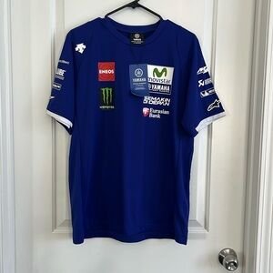 NWT Yamaha official teamwear graphic racing shirt size large